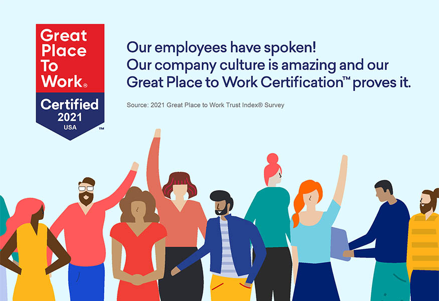 The HT Group has Earned the Designation as a Great Place to Work
